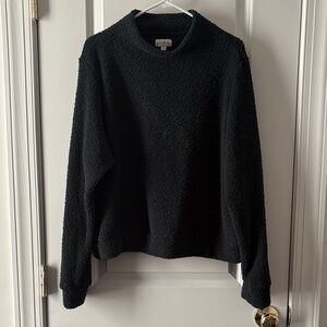 Wonderly Dark Green Textured Crew Neck Sweater